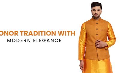 Classic, Contemporary, and Cultural: Nehru Jackets for Independence Day by Mohanlal Sons