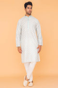 MLS EMBROIRDERED KURTA PAJAMA