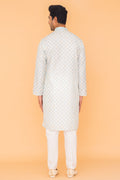 MLS EMBROIRDERED KURTA PAJAMA