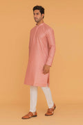 MLS EMBROIDERED KURTA PAJAMA