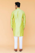 MLS EMBROIDERED KURTA PAJAMA