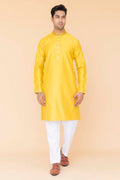 MLS EMBROIDERED KURTA PAJAMA