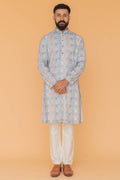 MLS PRINTED KURTA PAJAMA