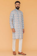 MLS PRINTED KURTA PAJAMA