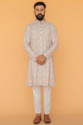 MLS PRINTED KURTA PAJAMA