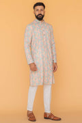 MLS PRINTED KURTA PAJAMA