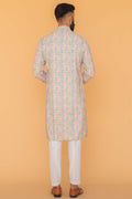 MLS PRINTED KURTA PAJAMA