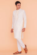 MLS EMBROIDERED KURTA PAJAMA