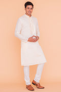 MLS EMBROIDERED KURTA PAJAMA