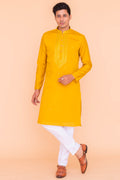 MLS EMBROIDERED KURTA PAJAMA