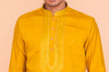 MLS EMBROIDERED KURTA PAJAMA