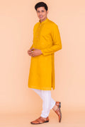 MLS EMBROIDERED KURTA PAJAMA