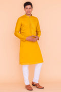 MLS EMBROIDERED KURTA PAJAMA