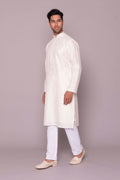 MLS EMBROIDERED KURTA PAJAMA