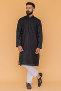 MLS EMBROIDERED KURTA PAJAMA