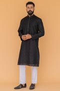 MLS EMBROIDERED KURTA PAJAMA