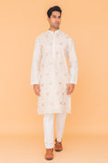 MLS EMBROIRDERED KURTA PAJAMA