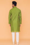 MLS EMBROIRDERED KURTA PAJAMA