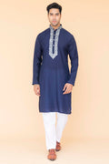 MLS EMBROIDERED KURTA PAJAMA