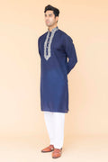 MLS EMBROIDERED KURTA PAJAMA