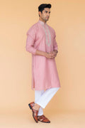 MLS EMBROIDERED KURTA PAJAMA