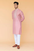 MLS EMBROIDERED KURTA PAJAMA