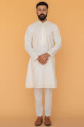 MLS EMBROIDERED KURTA PAJAMA