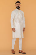 MLS EMBROIDERED KURTA PAJAMA