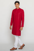 MLS CHIKANKARI KURTA PAJAMA