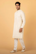 MLS CHIKANKARI KURTA PAJAMA