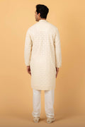 MLS CHIKANKARI KURTA PAJAMA