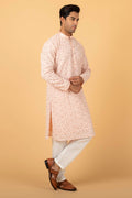 MLS CHIKANKARI KURTA PAJAMA