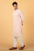 MLS CHIKANKARI KURTA PAJAMA