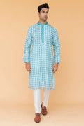 MLS CHICKEN PRINT KURTA PAJAMA