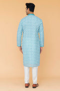 MLS CHICKEN PRINT KURTA PAJAMA