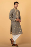 MLS EMBROIDERED KURTA PAJAMA