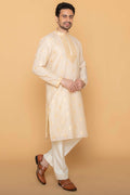 MLS EMBROIDERED KURTA PAJAMA