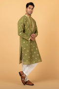 MLS EMBROIDERED KURTA PAJAMA