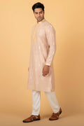 MLS EMBROIDERED KURTA PAJAMA