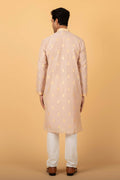 MLS EMBROIDERED KURTA PAJAMA