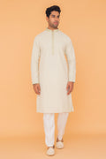 MLS EMBROIDERED KURTA PAJAMA