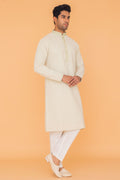 MLS EMBROIDERED KURTA PAJAMA