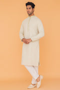 MLS EMBROIDERED KURTA PAJAMA