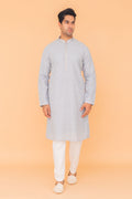 MLS EMBROIDERED KURTA PAJAMA