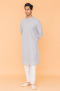 MLS EMBROIDERED KURTA PAJAMA