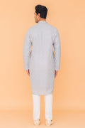 MLS EMBROIDERED KURTA PAJAMA