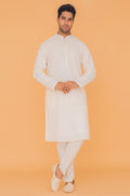 MLS EMBROIDERED KURTA PAJAMA