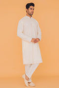 MLS EMBROIDERED KURTA PAJAMA