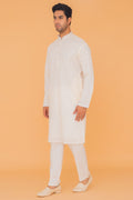 MLS EMBROIDERED KURTA PAJAMA