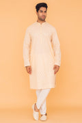 MLS EMBROIRDERED KURTA PAJAMA